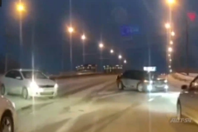 На Димитровском мосту не нашли колей после аварии