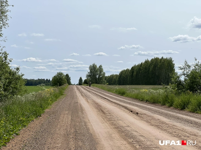 Там мужик промчался на велосипеде с мотором | Источник: Андрей Бирюков / UFA1.RU