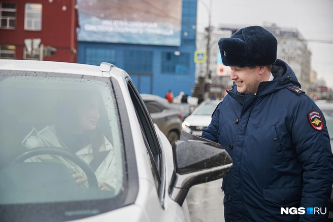 Сибирячек за рулем останавливали в центре города | Источник: Александр Ощепков / NGS.RU