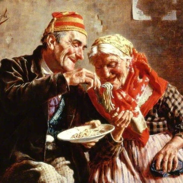 Эудженио Дзампиги. «Разделяя удовольствие». Середина XX века | Источник: Wikimedia Commons