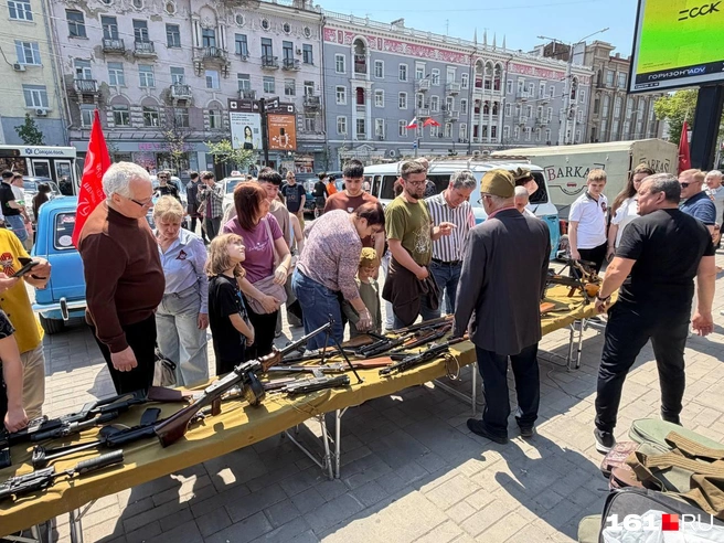 Большой интерес оно вызвало и у взрослых, и у детей | Источник: Евгений Вдовин / 161.RU