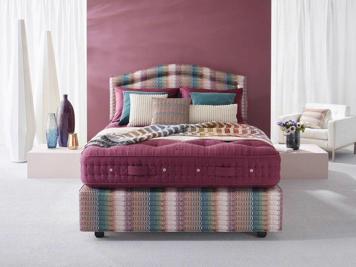 Роскошные кровати от Vispring и Missoni Home