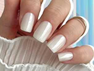 Ангельский маникюр: 7 сияющих дизайнов ногтей на осень 2025