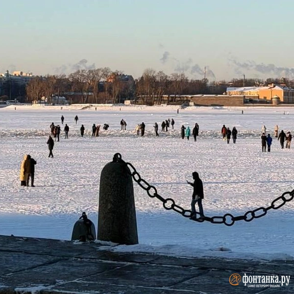 Готовы? Петербуржцев предупреждают о ночных −20 градусах | Источник: читательница «Фонтанки» Анастасия