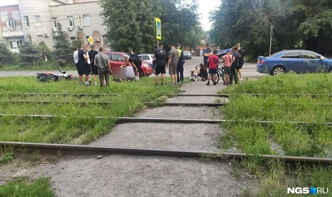 ДТП произошло 30 июля | Источник: читатель НГС Андрей