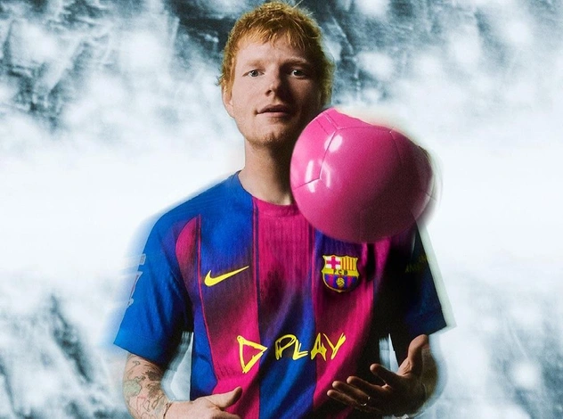 Play: «Барселона» сыграет в Эль-Класико против «Реала» в форме с логотипом нового альбома Эда Ширана