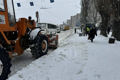 В Воронеже перекроют улицы для вывоза снега