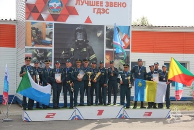 Пожарные из Забайкалья стали третьими в Хабаровске