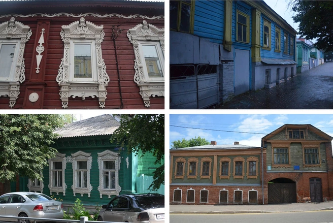 деревянная застройка владимира