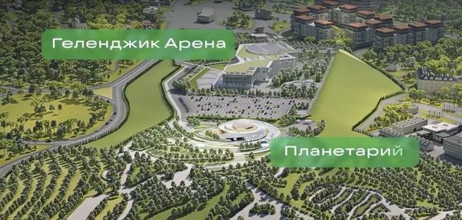 Большую часть территории займет зеленая зона | Источник: Дарья Дьякова / Vk.ru