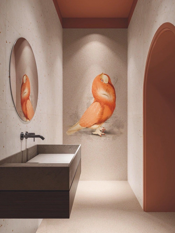 Коллекция плитки The Nesting Room, дизайн Moooi для ABK | Источник:  Moooi 