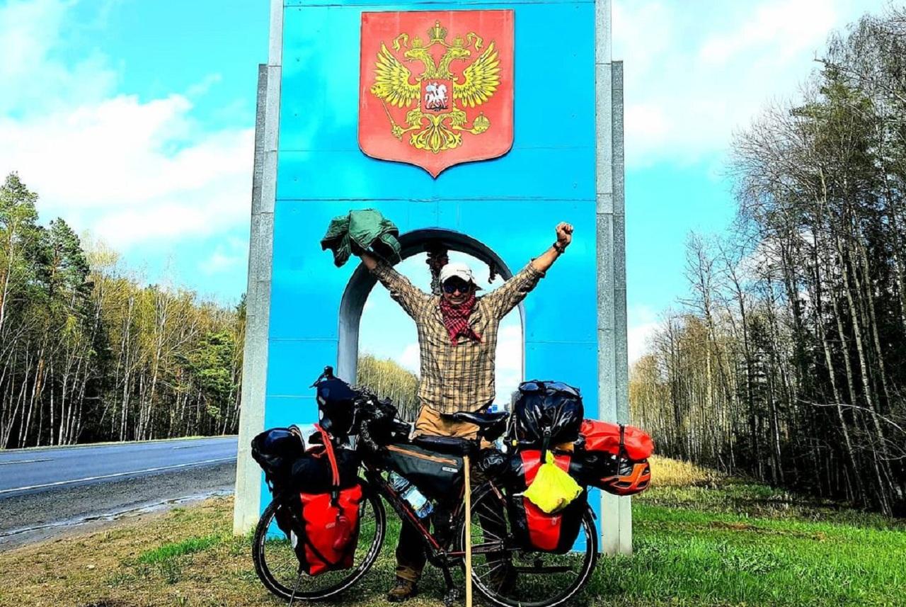 Путешественник из Перми Андрей Тюлькин почти два года путешествовал по миру  на велосипеде и наконец вернулся в Россию 11 мая 2021 г - 13 мая 2021 -  59.ру