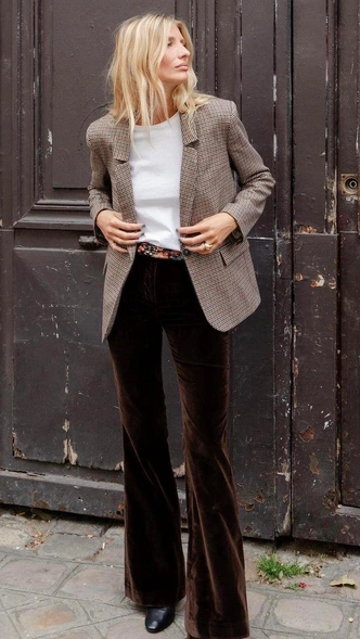 Эти велюровые брюки заменят вам джинсы на зиму: где купить и как правильно стилизовать Эти велюровые брюки заменят вам джинсы на зиму: где купить и как правильно стилизовать