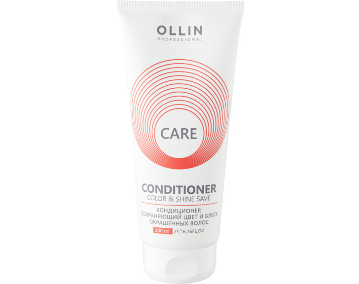 OLLIN Professional кондиционер для волос Care Color and Shine Save