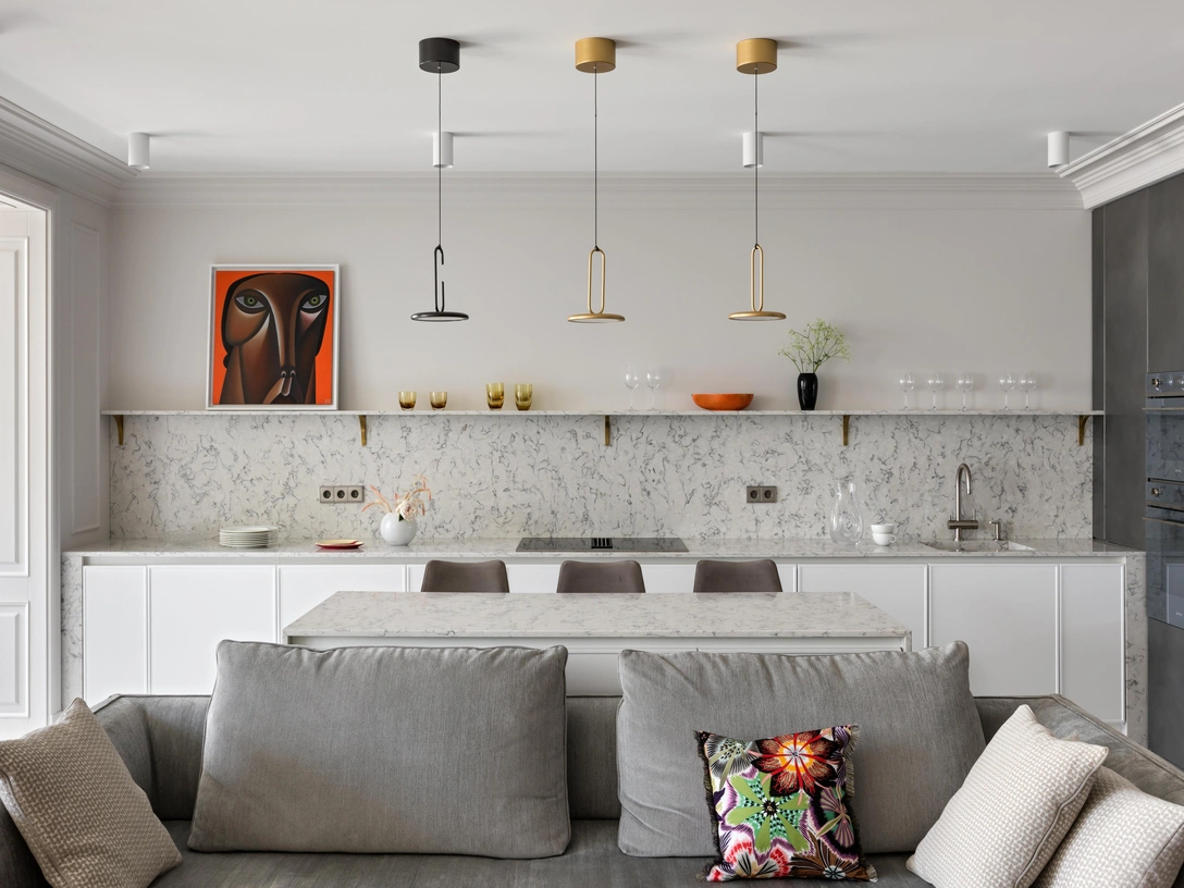 Искусство и комфорт: квартира 127 м² в Минске | Источник: Егор Пясковский. Стиль: Юлия Мамедова