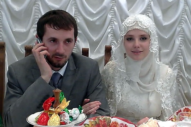 Мария Алалыкина с супругом 