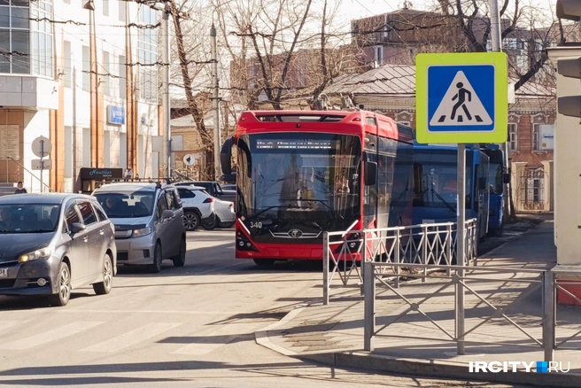 «Адмирал» отстаивается перед очередным выходом на маршрут | Источник: Даниил Конин / «ИрСити»