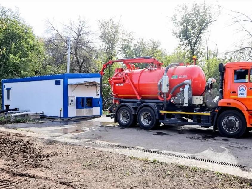 На окраине Самары появилась станция приема жидких бытовых отходов. Как она работает