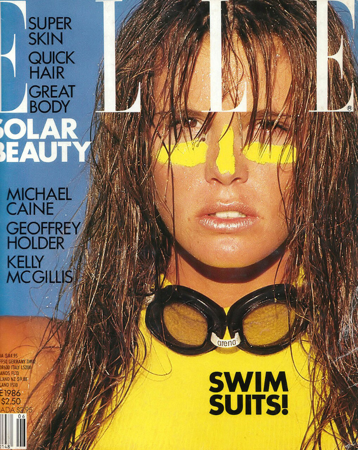 Лучшие обложки ELLE с Эль Макферсон (фото 5)