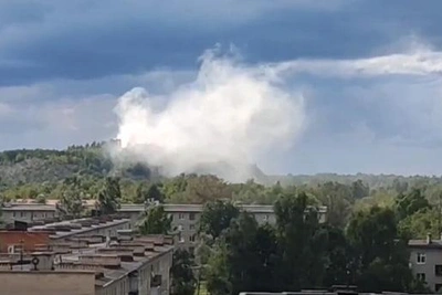 Пожар в Сланцах не стихает 52 дня