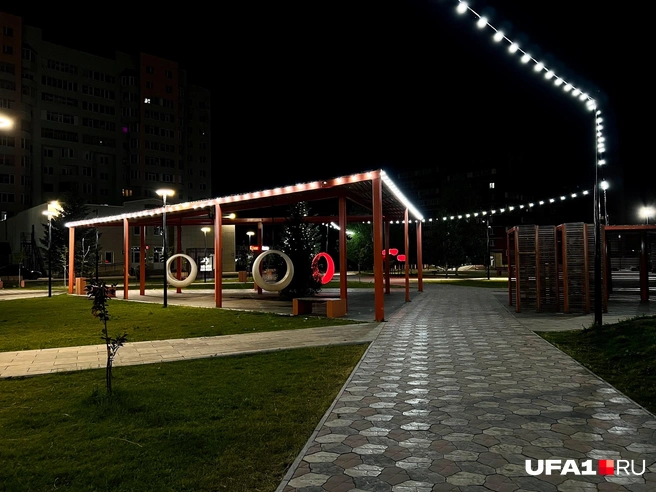 Этот сквер даже не в центре | Источник: Андрей Бирюков / UFA1.RU