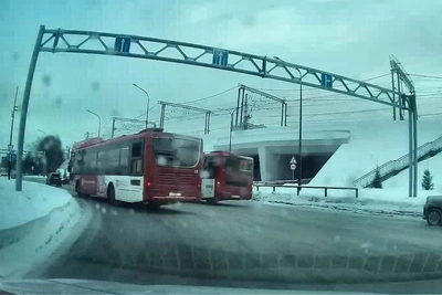Perm changes Gaidar Square traffic pattern to cut daily jams