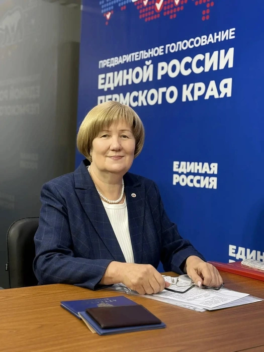 Депутат заксобрания Прикамья Надежда Лядова подчеркивает, что в новой Народной программе «Единой России» предусмотрен блок для поддержки человека труда | Источник: пресс-служба реготделения партии «Единая Россия» в Пермском крае