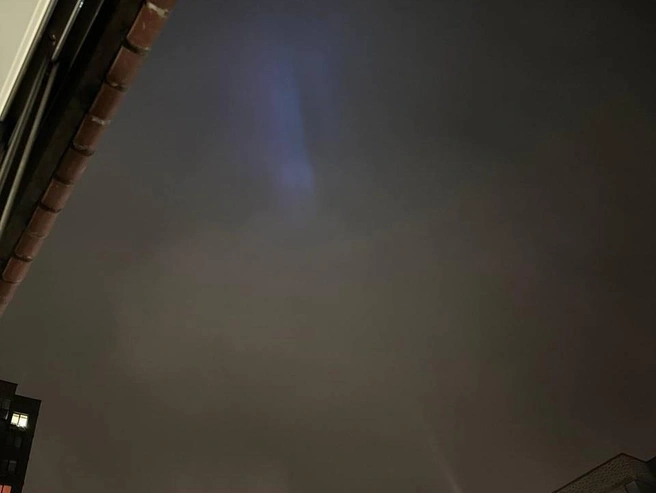 Оптическую иллюзию заметили жители Тюменской слободы и очень удивились | Источник: читатель 72.RU