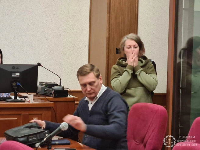 Эмоции Наталии, когда ее оправдали | Источник: Свердловский областной суд