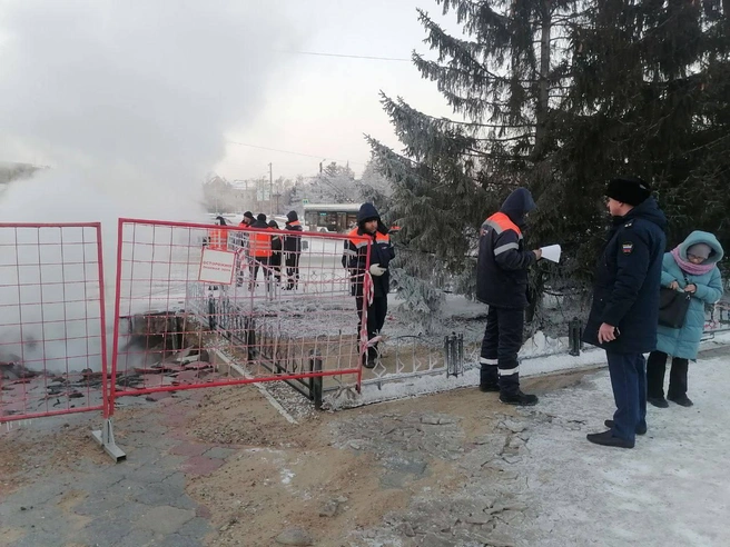 Участок аварии находится на Привокзальной площади | Источник: «Прокуратура Омской области» / T.me