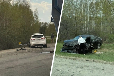 Массовое ДТП на Чуйском тракте: шесть автомобилей, трое пострадавших