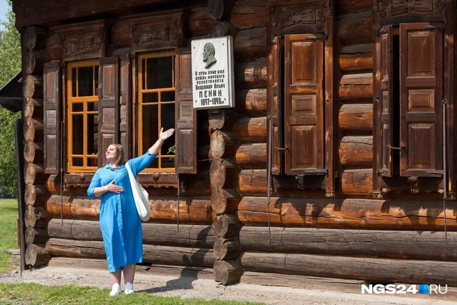 В этом доме отбывал ссылку Ленин | Источник: Мария Ленц / NGS24.RU