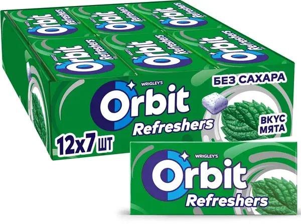 Жевательная резинка Orbit Refreshers мята