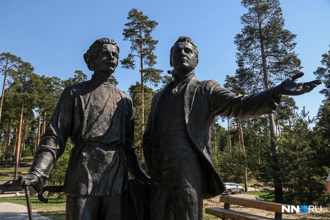 Когда-то видами на Волгу любовались Горький и Шаляпин | Источник: Наталья Бурухина / NN.RU