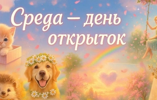 Открытка «Доброй среды»: 30 красивых картинок, чтобы порадовать близких и коллег в середине рабочей недели