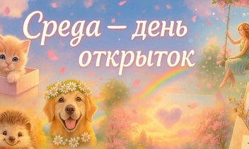 Открытка «Доброй среды»: 40 красивых картинок, чтобы порадовать близких и коллег в середине рабочей недели