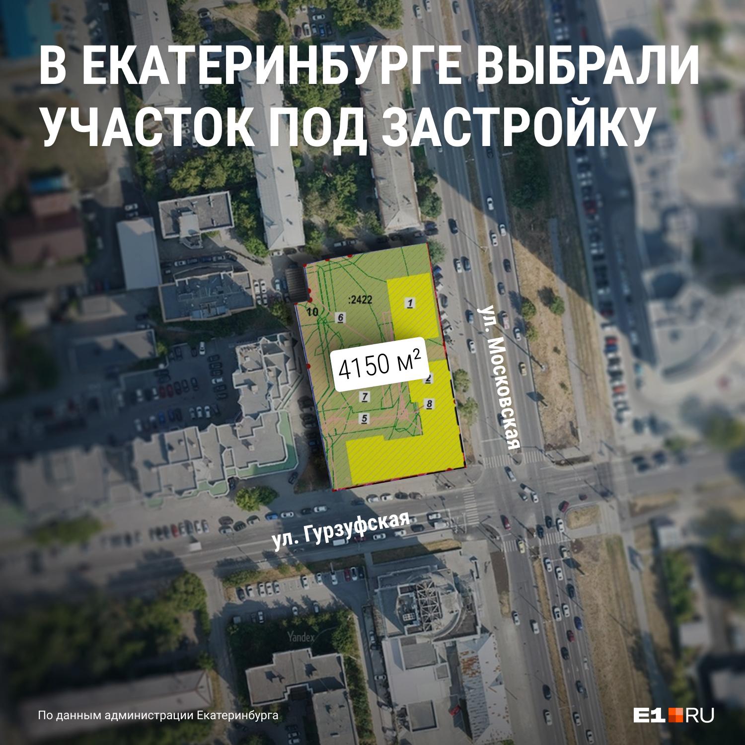 В центре Екатеринбурга за смешную цену продают землю под застройку. Но есть нюанс