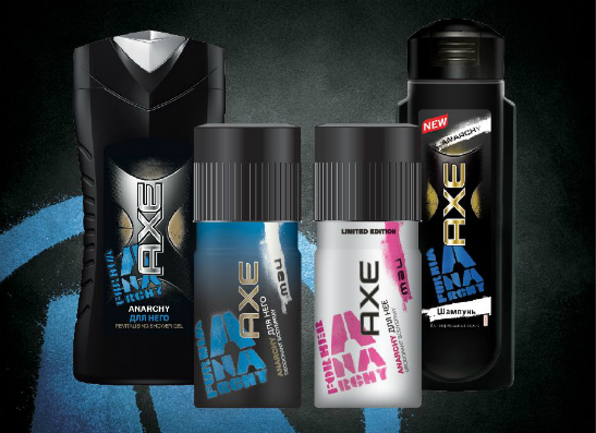 Бренд AXE представил новую линейку AXE Анархия для девушек