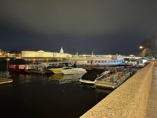 Капитан не удержал «Мираж» на Неве в центре Петербурга. Досталось двум судам | Источник: Северо-Западная транспортная прокуратура