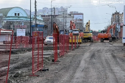 Работы на инженерных сетях в Благовещенске идут по плану