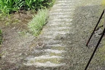 Сильный град обрушился на станицу под Волгоградом