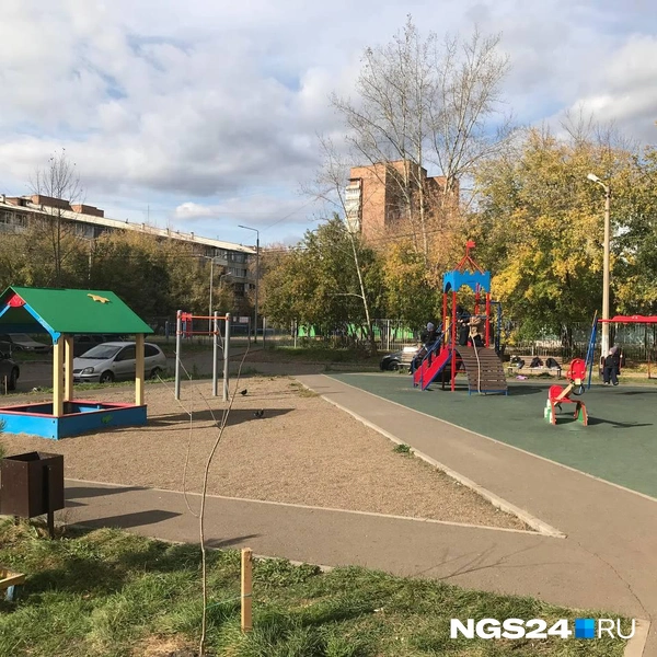 Современный двор | Источник: Дмитрий Мамаев / NGS24.RU