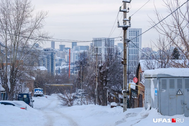 Из квартала видно ЖК «Символ» | Источник: Булат Салихов / UFA1.RU
