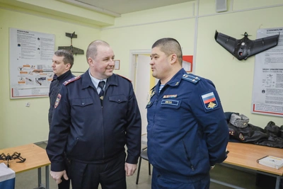 Полиция Костромской области передала квадрокоптеры военным