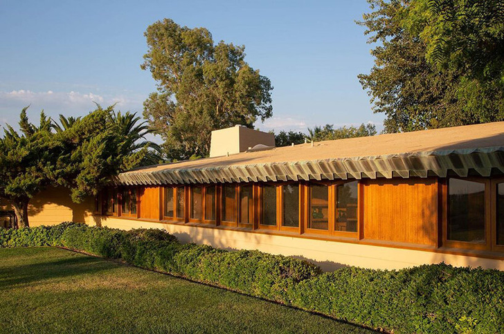 В Калифорнии продается еще один дом, построенный Фрэнком Ллойдом Райтом