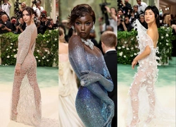 10 «голых» платьев Met Gala 2024