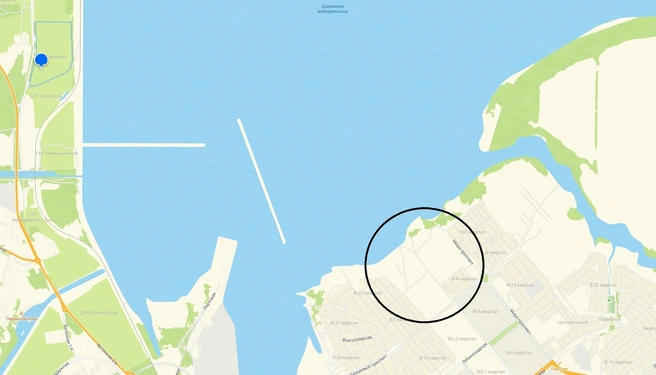Участок расположен здесь | Источник: 2gis.ru