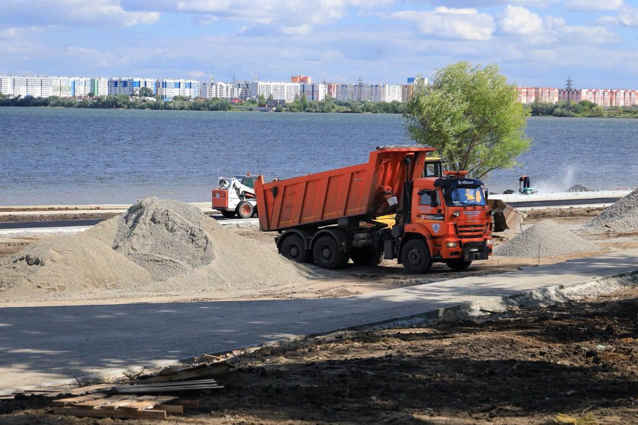 При строительстве новой набережной на Первом озере в Челябинске обнаружили  родник - 11 августа 2023 - 74.ру