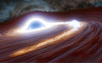 Невиданная ранее вспышка черной дыры обнажила предсмертные муки далекой звезды