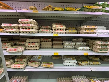 Яйца в магазине | Источник: Дарья Гранкина / 26.RU